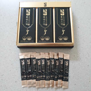 헬스업_천명진프리미엄홍삼스틱_10ml x 30포 — 5점을 준 리뷰어가 2020년 12월 올린 사용 사진