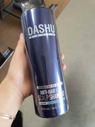 다슈코리아 다슈 데일리 단백질 한방 두피 골드 샴푸 500ml — 5점을 준 리뷰어가 2020년 4월 올린 사용 사진