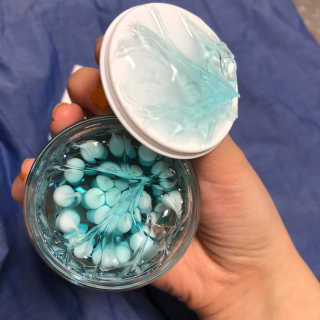메디필 블루 아쿠아 톡스 크림 — 4.5점을 준 리뷰어가 2020년 6월 올린 사용 사진