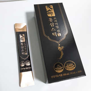 헬스업_천명진프리미엄홍삼스틱_10ml x 30포 — 5점을 준 리뷰어가 2020년 8월 올린 사용 사진