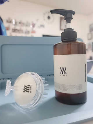 에이처드 유산균 탈모 샴푸 500ml — 5점을 준 리뷰어가 2020년 8월 올린 사용 사진