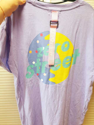 제로스트릿 ZERO STREET - BACK DONUT T-SHIRT 7 COLOR — 5점을 준 리뷰어가 2020년 7월 올린 사용 사진