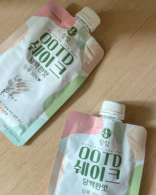 [꾸콤] 참참 OOTD쉐이크 담백한 일주일세트 50g x 5 — 4.5점을 준 리뷰어가 2020년 10월 올린 사용 사진