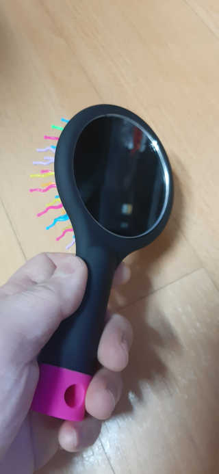 아이캔디 레인보우 볼륨S  브러쉬 미디엄 블랙 — 5점을 준 리뷰어가 2020년 12월 올린 사용 사진