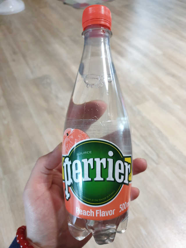 페리에 피치 500ml 투명페트 리뷰 사진
