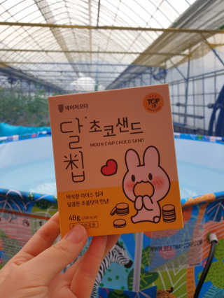 네이처오다 달칩 초코샌드 — 5점을 준 리뷰어가 2020년 9월 올린 사용 사진