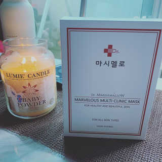 닥터마시멜로 마블러스 멀티 클리닉 마스크 — 4.5점을 준 리뷰어가 2020년 9월 올린 사용 사진