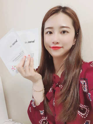 비피도랩 프로클리닉 폴루션에이징 프로텍트 마스크 — 5점을 준 리뷰어가 2020년 7월 올린 사용 사진