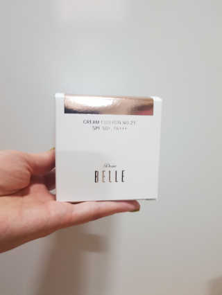디어벨르 크림쿠션 DEAR BELLE CREAM COUSION — 4.5점을 준 리뷰어가 2020년 8월 올린 사용 사진
