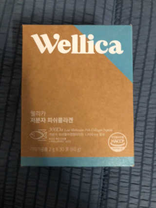 웰리카 저분자 피쉬 콜라겐 — 4점을 준 리뷰어가 2020년 12월 올린 사용 사진
