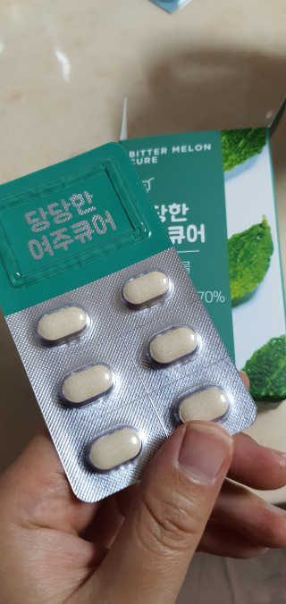 조은약초 국산 당당한 여주큐어 550mg x 30정 x 1박스 — 5점을 준 리뷰어가 2020년 8월 올린 사용 사진
