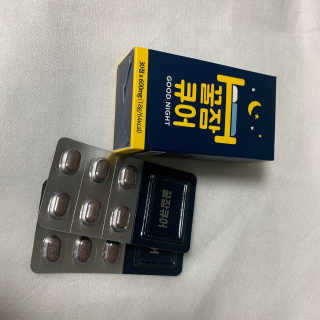 조은약초 꿀잠큐어 제주 감태추출물 감태정 600mg — 5점을 준 리뷰어가 2020년 6월 올린 사용 사진