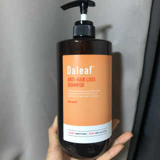달리프 진저 베러 퍼퓸 탈모 완화 샴푸 1000ml 향 3종 — 4.5점을 준 리뷰어가 2020년 5월 올린 사용 사진