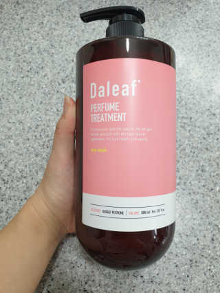 달리프 진저 베러퍼퓸 트리트먼트 1000ml 향 5종 — 5점을 준 리뷰어가 2020년 11월 올린 사용 사진