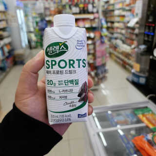 셀렉스스포츠 셀렉스 스포츠 드링크 초콜릿 _ 330ml x 12팩 — 5점을 준 리뷰어가 2020년 11월 올린 사용 사진