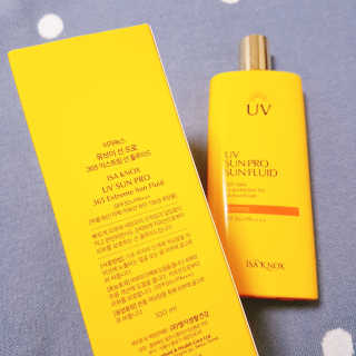 네이처컬렉션 이자녹스 UV 선 프로 365 익스트림 선 플루이드 100ml — 5점을 준 리뷰어가 2020년 5월 올린 사용 사진