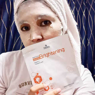 트리티스 [Treatis] Facial Sheet Mask — 5점을 준 리뷰어가 2020년 12월 올린 사용 사진