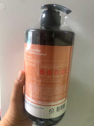 달리프 진저 베러 퍼퓸 탈모 완화 샴푸 1000ml 향 3종 — 4.5점을 준 리뷰어가 2020년 5월 올린 사용 사진