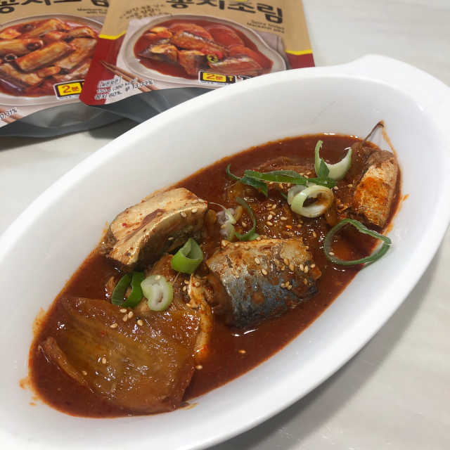 오뚜기 간단한끼 생선조림 3종 리뷰 사진