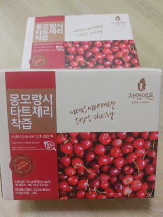 자연에온 몽모랑시 타트체리 착즙 100mL 10개입 2BOX — 4.5점을 준 리뷰어가 2020년 10월 올린 사용 사진