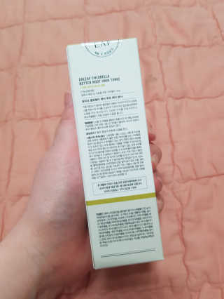 달리프 클로렐라 베러 루트 헤어토닉 100ml — 5점을 준 리뷰어가 2020년 10월 올린 사용 사진