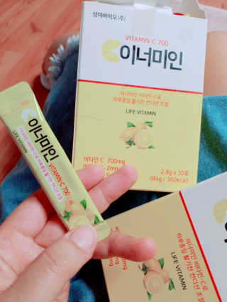 이너미인 VITAMIN-C 700 — 4점을 준 리뷰어가 2020년 9월 올린 사용 사진