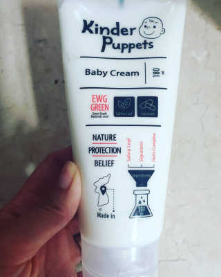 킨더퍼페츠 베이비크림 180ml — 5점을 준 리뷰어가 2020년 9월 올린 사용 사진