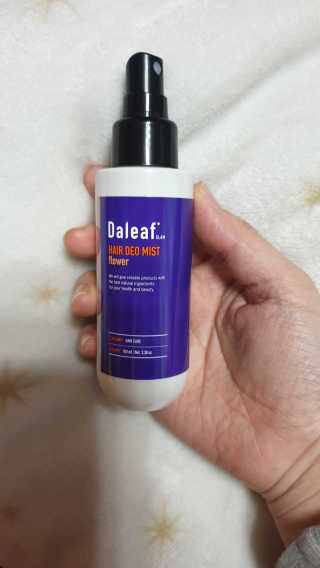 달리프 글램 헤어 데오미스트 100ml 라벤더 or 플라워 — 4점을 준 리뷰어가 2020년 12월 올린 사용 사진