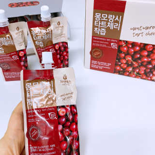 자연에온 몽모랑시 타트체리 착즙 100mL 10개입 2BOX — 4.5점을 준 리뷰어가 2020년 12월 올린 사용 사진