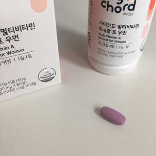JW중외제약 마이코드 멀티비타민미네랄 포 우먼 — 5점을 준 리뷰어가 2020년 9월 올린 사용 사진