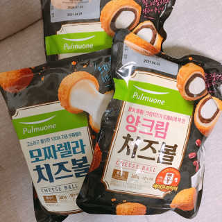 [풀무원] 치즈볼 2종-모짜렐라, 앙크림 — 5점을 준 리뷰어가 2020년 10월 올린 사용 사진