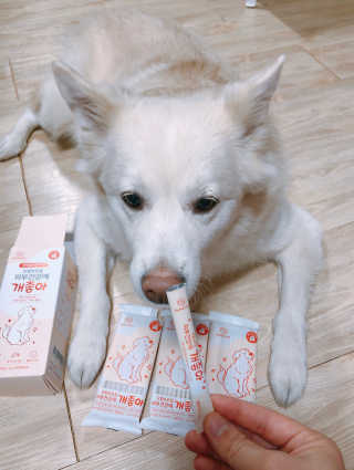 My Pet Care 모발과 모질 피부건강에 개좋아 — 5점을 준 리뷰어가 2020년 12월 올린 사용 사진