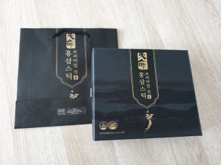 헬스업_천명진프리미엄홍삼스틱_10ml x 30포 — 5점을 준 리뷰어가 2020년 10월 올린 사용 사진
