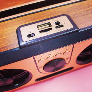 SEVIZ RETRO20W 레트로 블루투스 스피커 — 5점을 준 리뷰어가 2020년 7월 올린 사용 사진