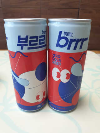 [칼로리 걱정 NO 제로칼로리 탄산음료]  부담없이 즐기는 부르르Brrr~~ 제로 콜라 — 3점을 준 리뷰어가 2020년 11월 올린 사용 사진