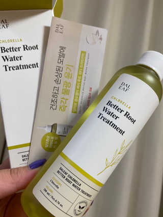 달리프 클로렐라 베러 루트 워터트리트먼트 200ml — 5점을 준 리뷰어가 2020년 12월 올린 사용 사진