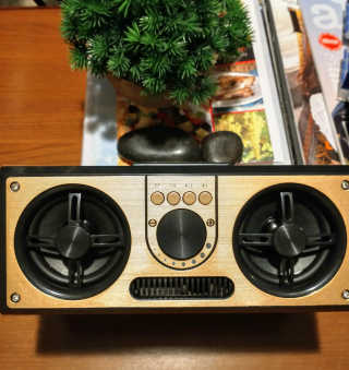 SEVIZ RETRO20W 레트로 블루투스 스피커 — 5점을 준 리뷰어가 2020년 9월 올린 사용 사진