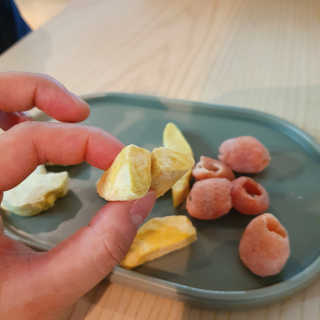 BASSAK 바삭 프리즈 크리스피 3종 — 5점을 준 리뷰어가 2020년 5월 올린 사용 사진