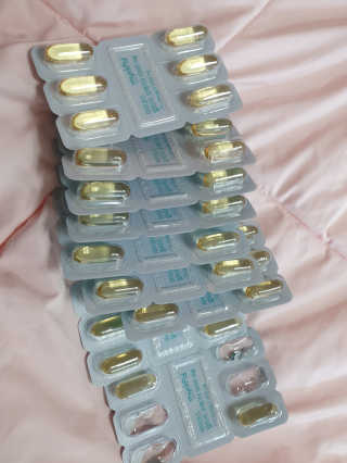 JW중외제약 마이코드 알티지 오메가3 1000 mg — 5점을 준 리뷰어가 2020년 8월 올린 사용 사진