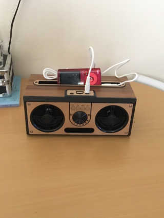 SEVIZ RETRO20W 레트로 블루투스 스피커 — 5점을 준 리뷰어가 2020년 6월 올린 사용 사진
