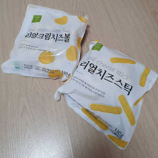 가치식탁 리얼치즈스틱, 리얼크림치즈볼 — 4점을 준 리뷰어가 2020년 9월 올린 사용 사진