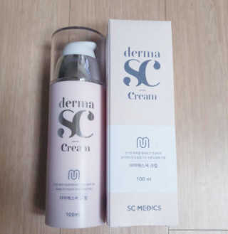 derma SC-Cream 더마에스씨 크림 100ml — 4점을 준 리뷰어가 2020년 4월 올린 사용 사진