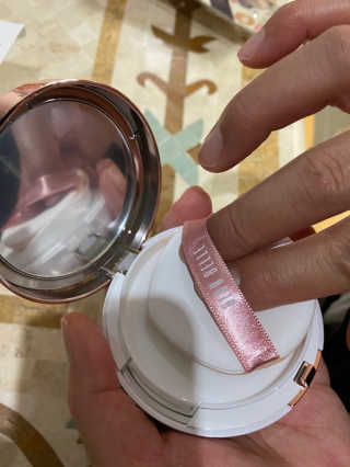 디어벨르 크림쿠션 DEAR BELLE CREAM COUSION — 5점을 준 리뷰어가 2020년 8월 올린 사용 사진