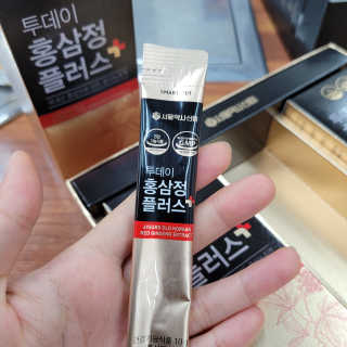 서울약사신협_투데이홍삼정플러스스틱_10g x 30포 — 5점을 준 리뷰어가 2020년 12월 올린 사용 사진