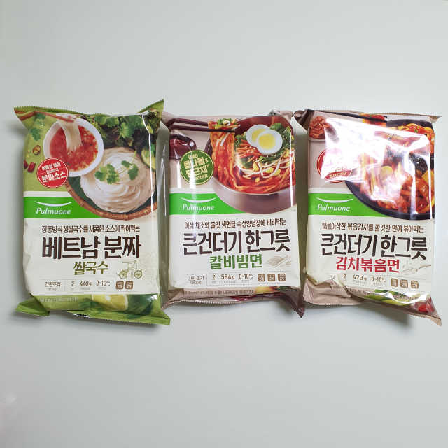 [풀무원] 지금껏 보지 못한 큰건더기 한그릇 면세트 리뷰 사진