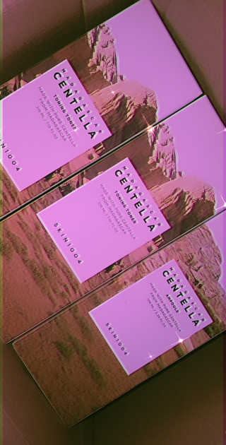 스킨1004 마다가스카르 센텔라 기초2종 — 5점을 준 리뷰어가 2020년 11월 올린 사용 사진