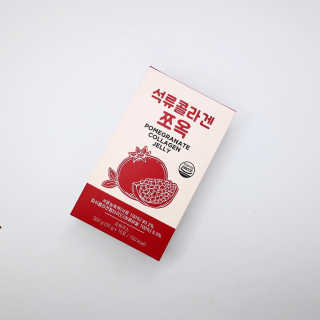 조은약초 석류콜라겐 석류즙 석류쪼옥 젤리 스틱 15포 x 20g — 4점을 준 리뷰어가 2020년 7월 올린 사용 사진