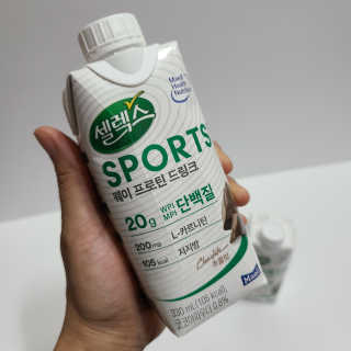 셀렉스스포츠 셀렉스 스포츠 드링크 초콜릿 _ 330ml x 12팩 — 5점을 준 리뷰어가 2020년 11월 올린 사용 사진