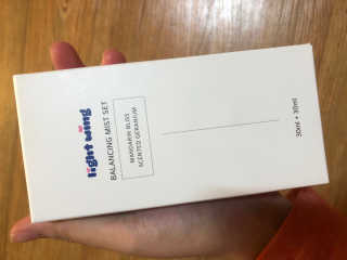 라이트윙 밸런싱 미스트 만다린 블리스+센티드 제라늄 SET — 5점을 준 리뷰어가 2020년 12월 올린 사용 사진