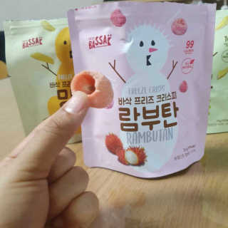 BASSAK 바삭 프리즈 크리스피 3종 — 4점을 준 리뷰어가 2020년 6월 올린 사용 사진